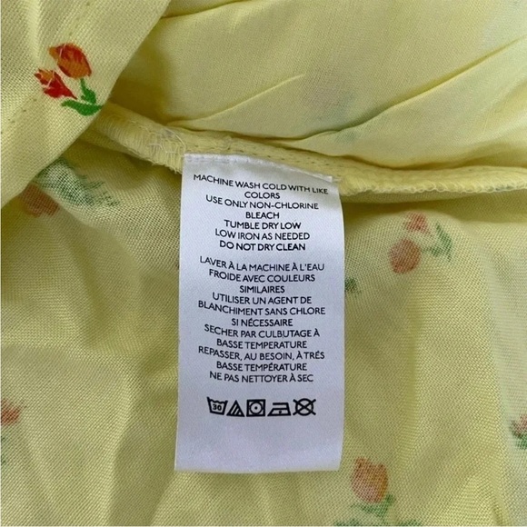 Urban Outfitters Laney  Yellow Floral Romper - Picture 11 of 12